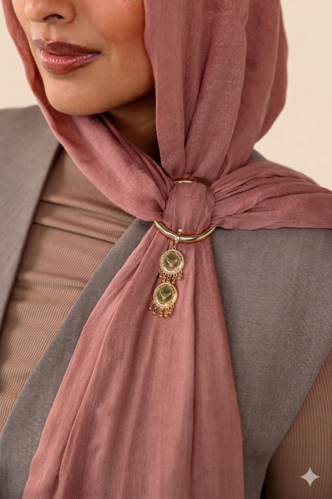 hoops oro charm 