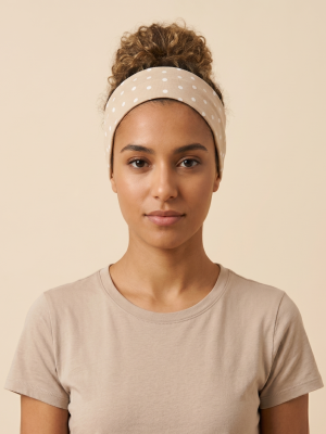 Bandana color beige