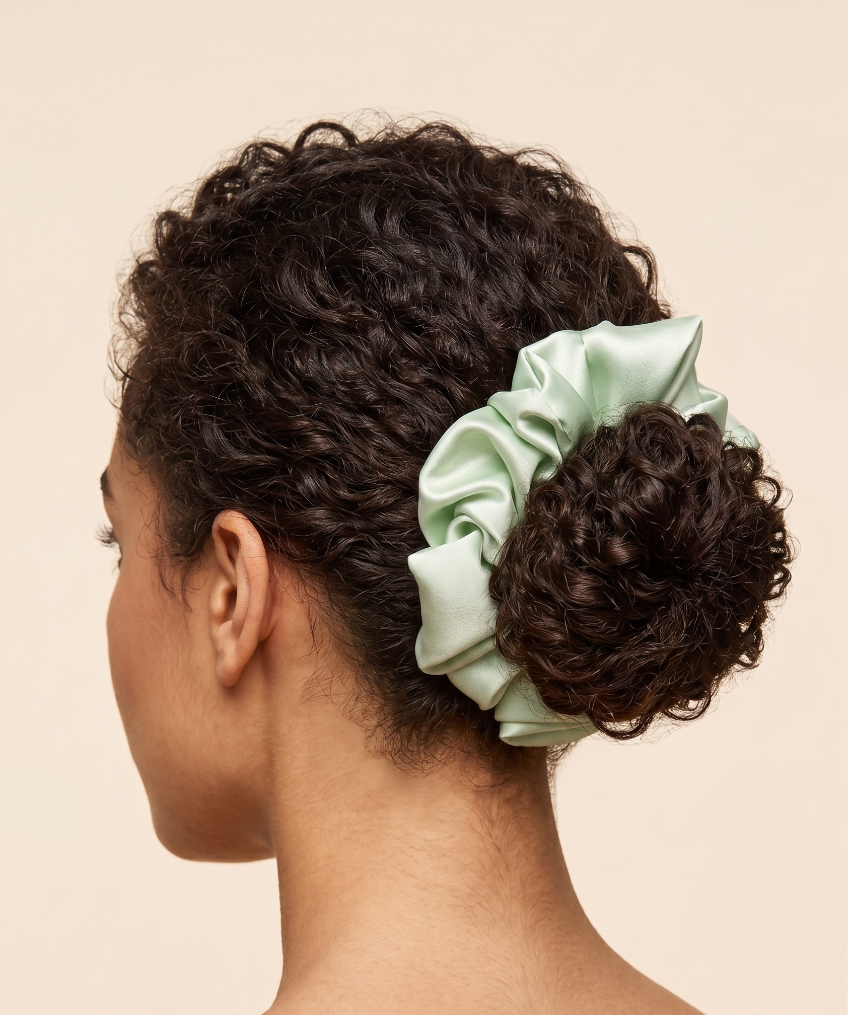 Scrunchie color Pistacchio - immagine 2