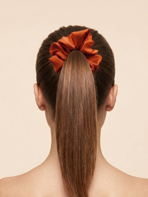 Scrunchie color Caramello