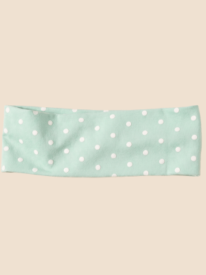 Bandana pois color verde
