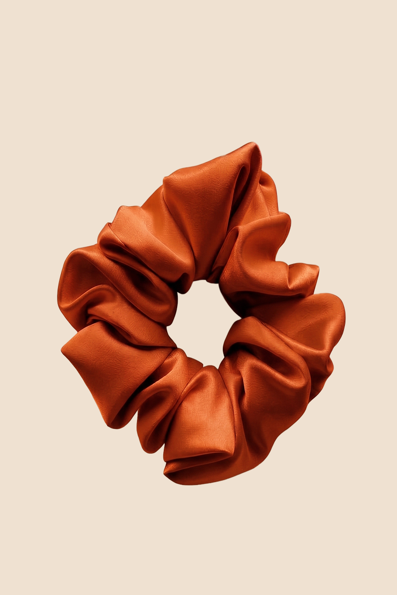 Scrunchie color Caramello