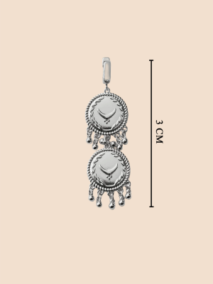 Anello Hoop per Hijab argento
